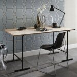 Trteau acier - h. 75 x l. 71 cm - charge maximale 200 kg - gris - vendu  lunit - epoxy
