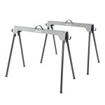 Trteau pour scie evolution avec pieds pliants - evolution power tools - pliable - acier - 200 kg