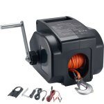 Treuil electrique 12 v cc 300 w pour remorque de bateau - duoku - capacit� de traction maximale de 900 ...