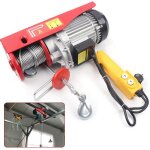 Treuil lectrique 400kg - 800kg treuil lectrique moteur treuil voyage corde palan 220v