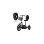 Tribo 500 gris trottinette �lectrique 3 roues stable pour s�niors et pmr stable