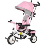 Tricycle b�b� 6 en 1 �volutif avec canne pouss�e capote harnais s�curit� et panier - enfant 1 2 3 4 5 ...
