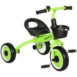 Tricycle enfants aiyaplay avec sonnette et panier - selle réglable avec dossier - pour enfant de 2 à ... Tricycle enfants aiyaplay avec sonnette et panier - selle réglable avec dossier - pour enfant de 2 à ...