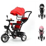 Tricycle enfant Évolutif 4 en 1 - xuanyu - avec siège réversible + poignée de poussée réglable - tricycle ... Tricycle enfant Évolutif 4 en 1 - xuanyu - avec siège réversible + poignée de poussée réglable - tricycle ...