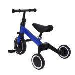 Tricycle enfant sans barre de pousse - jouets sportifs enfant - bleu - conu pour lenfant de 18 mois ...