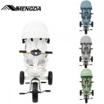 Tricycle - mengda - 3en1 tricycle - absorber le choc - pliable - avec poign�e poussoir p�dales si�ge ...