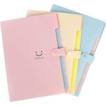 Trieur de dossiers a4 classeur de rangement 3 pices avec 5 compartiments a4 portable et extensible