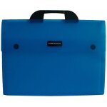Trieur valisette a3 - westfolio - dktga3tu - turquoise - plastique rsistant - 200 feuilles max