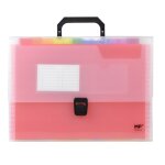 Trieur valisette extensible a4 12 compartiments multicolore 245x32cm