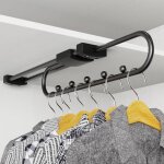 Tringle coulissante penderie 30 cmporte cintre coulissant�conomise de lespace de stockageadapt� pour ...