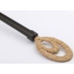 Tringle natura elli210 - 380 noir en métal - atmosphera createur dinterieur - noir Tringle natura elli210 - 380 noir en métal - atmosphera createur dinterieur - noir