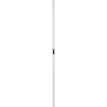 Tringle rail  rideau tlescopique  fixation rideau barre extensible en mtal support rideaux de douche ...