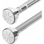 Tringle � rideau douche - rnemitery - extensible 50 - 85cm - inox - sans per�age - design contemporain ...