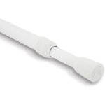 Tringle  rideau - einnenffer - extensible - montage sans vis - diamtre 20 / 23 mm - blanc