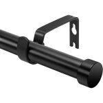 Tringle � rideaux extensible 45 - 305cm barre rideau avec couvercle et supports tringle rideau 25 mm ...