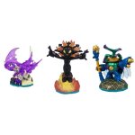 Triple pack skylanders imaginators single smolderdash + dune bag + cynder