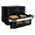Tristar fr - 9432 ? friteuse � air 10 l dual zone flex ? �cran avec fen�tre ? 8 programmes ? snack divider ...
