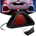 Troisième feu stop arrière à led rouge flash f1 style feu de frein centrale pare - chocs becquet arrière ... Troisième feu stop arrière à led rouge flash f1 style feu de frein centrale pare - chocs becquet arrière ...