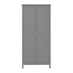 Troms� armoire de rangement 2 portes gris.