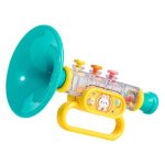 Trompette pour enfants jouet �ducatif cadeau danniversaire jeu musical bleu multicolore trompette
