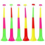 Trompette de jouet de corne de football de 6 pcs corne dacclamation de ventilateur de football en plastique ... Trompette de jouet de corne de football de 6 pcs corne dacclamation de ventilateur de football en plastique ...