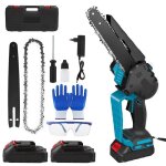 Tron�onneuse � balais - 21 v tron�onneuse sans fil portable de 20 cm 2 batteries et 1 chargeur 15 000 ...