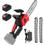 Tron�onneuse � batterie sans fil 21v 12 pouces ? moteur brushless 3500w 20000rpm 2 batteries lithium ...
