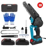 Tron�onneuse �lectrique sans fil 8 pouces - 2000w - direction r�glable 30� - batterie makita compatible ...