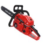 Tron�onneuse � essence 58cc 2 temps avec guide cha�ne 20 pouces coupe rapide et pr�cise pour usage domestique ...