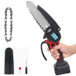 Tron�onneuse sans fil mini tron�onneuse 6 pour la coupe des branches(sans batterie) compatible avec la ...