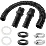 Trop plein cuve2 pcs trop plein cuve eau 1000lraccord recuperateur d eau de pluiekit de jumelage cuve ...