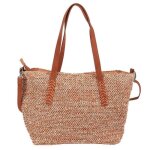 Les tropeziennes par m. belarbi - sac shopping enoha - orange - 12612