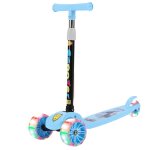 Trotinette enfant 3 roues de 3  12 ans trottinette trois roues avec led lumires clignotantes et guidon ...