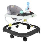 Trotteur b�b� de 6 � 18 mois pour apprentissage de marche r�glable en hauteur - errolves - noir - 58 ...
