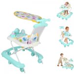 Trotteur bébé évolutif musical - xuanyu - À partir de 6 mois - avec 8 roues + anti - renversement - vert ... Trotteur bébé évolutif musical - xuanyu - À partir de 6 mois - avec 8 roues + anti - renversement - vert ...