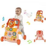 Trotteur bb volutif musical - xuanyu -  partir de 7 mois - avec 4 roues + anti - renversement - rose ...
