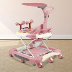 Trotteur b�b� r�glable en hauteur anti - renversemen plateau repas et plateau dactivit�s musical amovible ...