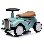 Trotteur voiture retro - bleu