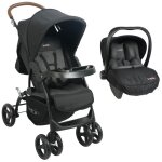 Trottine poussette duo avec si�ge auto b�b� ts cassiope2 lx silver