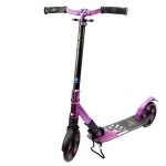 Trottinette adulte - krf - premier city 200 - suspension - pliable - violet