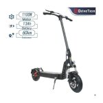 Trottinette �lectrique adulte drivetron dt08 40 km / h autonomie de 60 km 48 v 13 ah 500 w frein � disque ...