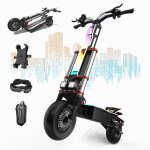 Tifgalop trottinette �lectrique 6000w double moteur batterie lithium 60v38ah autonomie 100 km pneus 12 ...