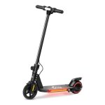Trottinette lectrique emoko a43 pour enfants de 6  12 ans 130w 21. 6v 2ah autonomie 10km noir