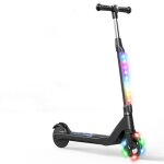 Trottinette �lectrique pour enfant 6 - 10 ans - vitesse 10 km / h - autonomie 4 - 6 km - r�glable en ...