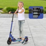 Trottinette �lectrique pour enfants et adolescents 6 - 14 ans - n�ons color�s - 150w - pliable - �cran ...