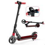 Trottinette electrique enfant elscoot s3 pliable - lger ultra portable - cran lcd - 130w - 8 km - pour ...