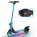 Rcb r12 trottinette electrique enfants pliable ge 6 - 12 ans - cran numrique - nons colors - cadeau ...