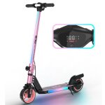 Rcb r12 trottinette electrique enfants pliable ge 6 - 12 ans - cran numrique - nons colors - cadeau ...