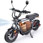 Trottinette électrique iscooter dx5 - autonomie de 72 km - 4 vitesses - panier amovible - 1500 w - terrain ... Trottinette électrique iscooter dx5 - autonomie de 72 km - 4 vitesses - panier amovible - 1500 w - terrain ...