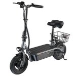 Trottinette lectrique iscooter f2 - moteur 500w - batterie 36v 78ah - pneus 10 - autonomie 30km - avec ...